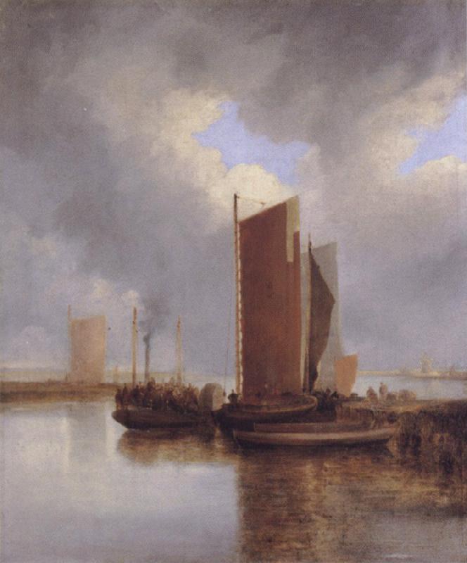 John Crome The Steam Packet oil painting image